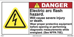 Danger Label - Arc Flash