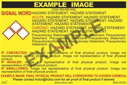 Custom GHS Label - Broadcom