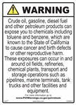 Prop 65 - Petroleum Sign