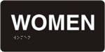 ADA Compliant Restroom Sign - Women