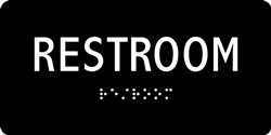 ADA Compliant Restroom Sign - Restroom
