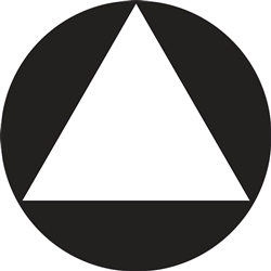 ADA Compliant Restroom Sign - Blank