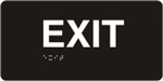 ADA Door Sign - Exit