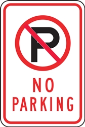 Parking Signs - No Parking