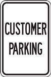 Parking Signs - Customer Parking