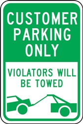 Parking Signs - Additional Parking With Graphic