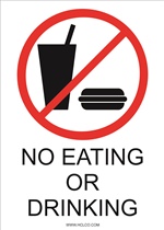 No Eating Or Drinking