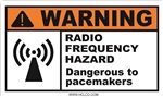 WarningRadio Frequency Hazard