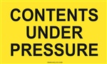 Label - Contents Under Pressure