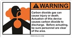 WarningCarbon Dioxide