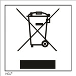 No Waste (Symbol) Label