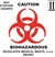 Caution Biohazardous Sharps Label