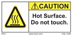 CautionHot Surface Do Not Touch