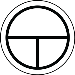Chassis Ground Symbol Round Label