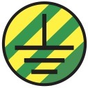 Ground Symbol - 100mm Circle