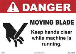 Danger Moving BladeLabel