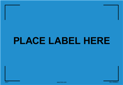 Place Label Here - 4.5" x 6.5" Adhesive Vinyl Label