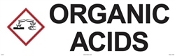 Organic Acids - Cabinet Sign