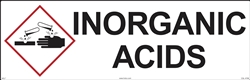 Inorganic Acids - Cabinet Sign