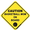 Basketball Mom On Board - Sticker