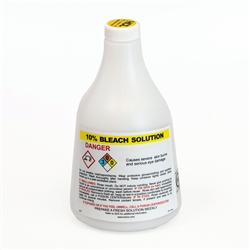 HCL Labels 16oz GHS Sodium Hypochlorite (Bleach) Spray Bottle