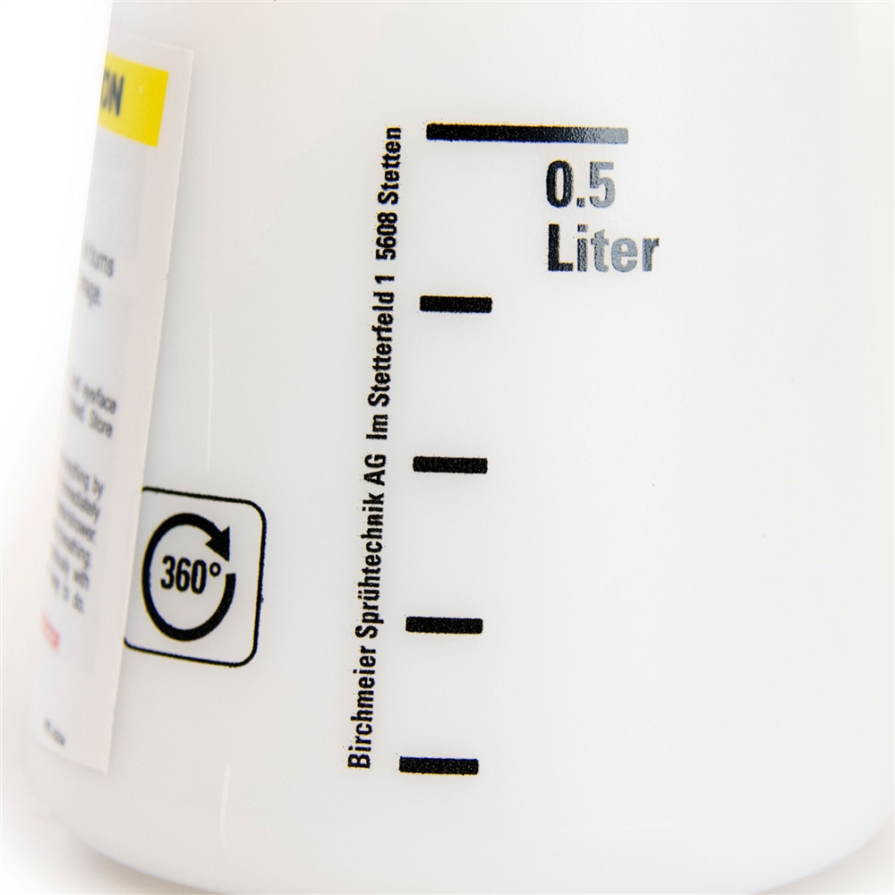 HCL Labels 1L Pre-labeled GHS Compliant Dual-Action Kwazar Spray Bottle  Ethanol 70%, Bottle Supplied Empty, 1EA