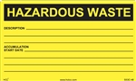 Hazardous Waste Write-In Label