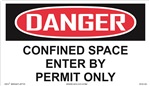 Danger Sign - Confined Space