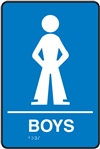 Boys - Braille Sign