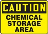 Caution Sign - Chemical Storage Area Sign