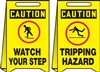 Caution Sign - Tripping Hazard Watch Your Step (Floor Sign)