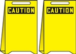 Caution Sign - Floor Sign (Blank)