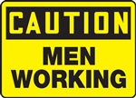 Caution Sign - Men Working