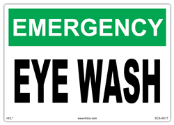 Safety Sign - Emergency Eye Wash Station