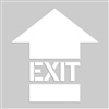 Adhesive Floor Sign - Exit