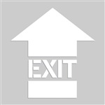 Adhesive Floor Sign - Exit
