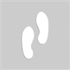 Adhesive Floor Stencil - Footprint