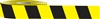 Floor Marking Tape - Black/Yellow Stripe