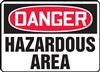 Danger Sign - Hazardous Area