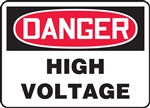 ANSI Danger - High Voltage Sign