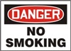 No Smoking Danger Sign