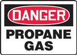 Danger Sign - Propane Gas