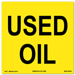 Safety Sign - Used Oil Label, Inc.