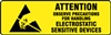 Attention Label - Observe Precautions For Handling Electrostatic Sensitive Devices