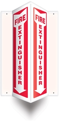 Fire Extinguisher Projecting Sign