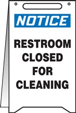 Notice Sign -  Restroom Closed