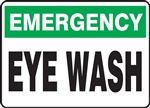 Safety Sign - Emergency Wash