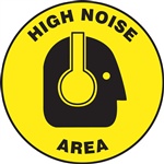 Floor Sign - High Noise Area