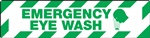 Adhesive Floor Sign - Emergency Eye Wash