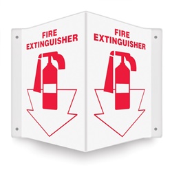 Fire Extinguisher Projecting Sign